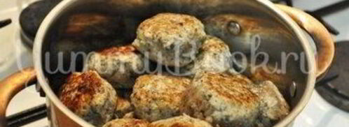 куриные тефтели с грибами. Шаг 7