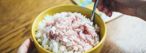 куриные тефтели в сливочно-сырном соусе. Шаг 3