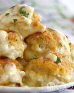 Куриные тефтели в сливочном соусе