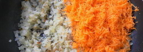 мясные тефтели с рисом и овощами в томатном соусе. Шаг 8