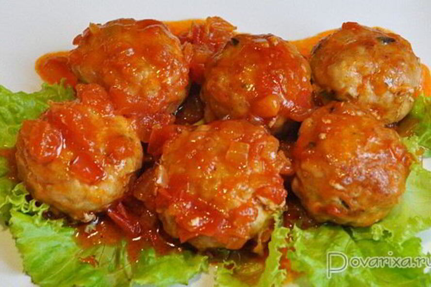 Рецепт острые тефтельки в томатном соусе