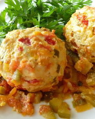 Рыбные тефтели в остром пикантном соусе