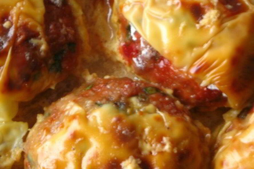 Рецепт свекольно-мясные тефтели с грибной начинкой