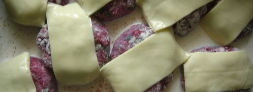 свекольно-мясные тефтели с грибной начинкой. Шаг 6