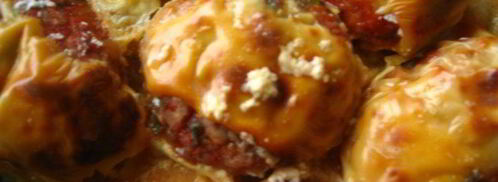 свекольно-мясные тефтели с грибной начинкой. Шаг 7