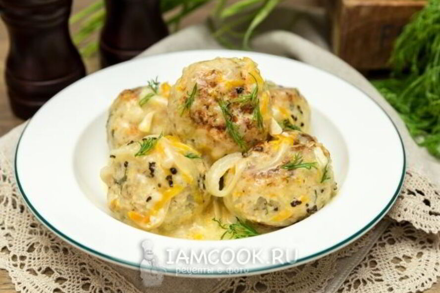 Рецепт тефтели из индейки в сметанном соусе