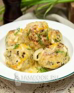 Тефтели из индейки в сметанном соусе