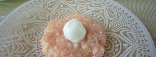 тефтели из курятины с моцареллой. Шаг 3