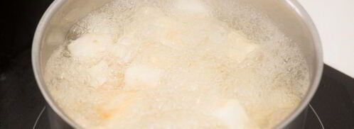 тефтели из утки с пюре из корня сельдерея и яблочным соусом. Шаг 2