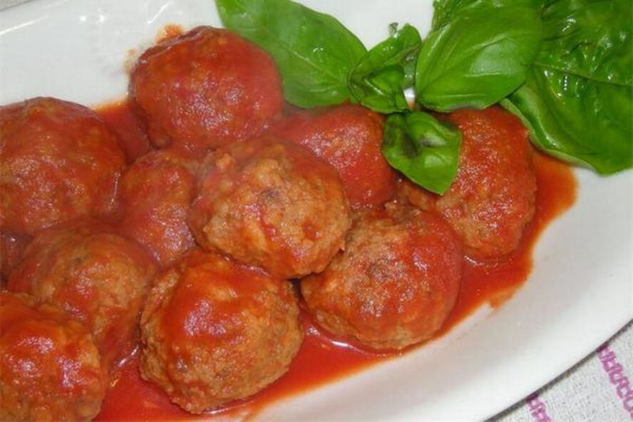 Рецепт тефтели куриные под томатным соусом
