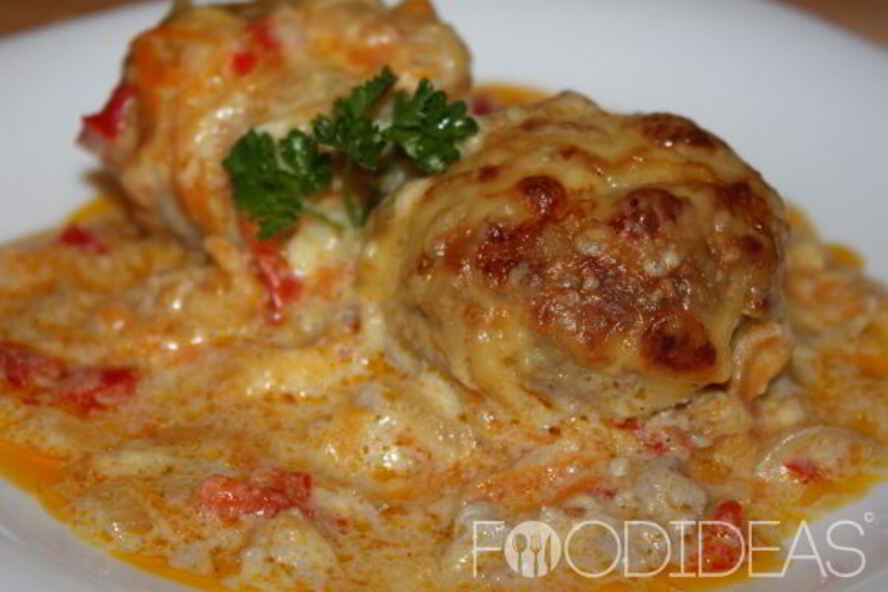 Рецепт тефтели под сметанным соусом в духовке