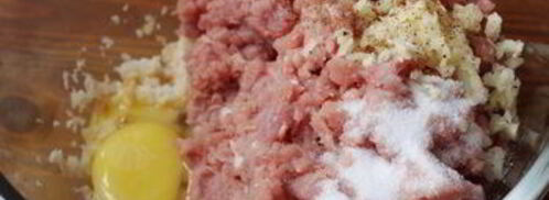 тефтели с чесночным хлебом. Шаг 2