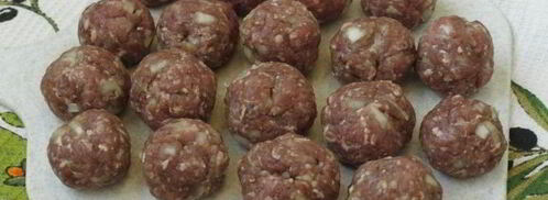 тефтели с кабачками в сковороде. Шаг 5