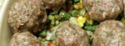 тефтели с овощами в сливках. Шаг 3