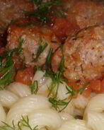 Тефтели с плавленым сыром