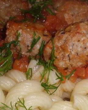 Тефтели с плавленым сыром