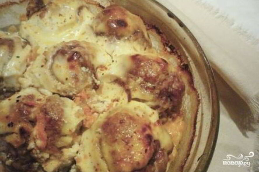 Рецепт тефтели с подливкой из сметаны