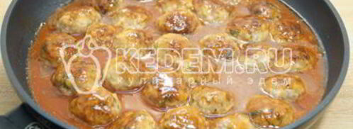 тефтели с подливкой. Шаг 6