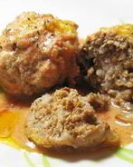 Тефтели с рисом и грибами