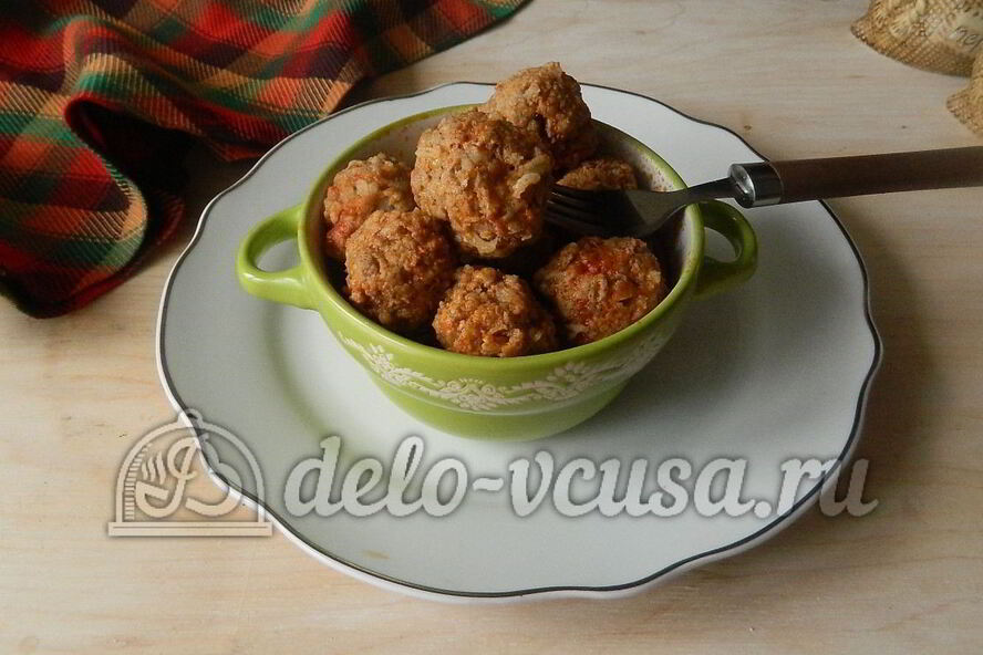 Рецепт тефтели с рисом в мультиварке