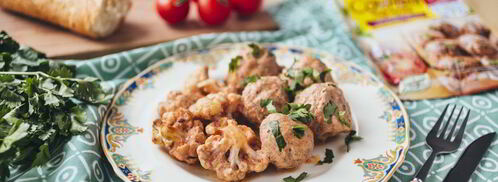 тефтели с цветной капустой в сливочно-томатном соусе. Шаг 7