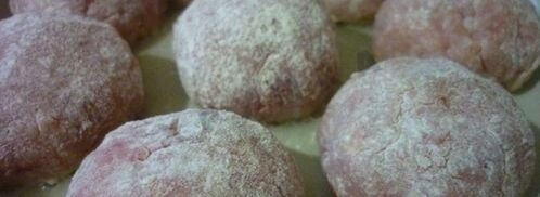 тефтели с тыквенным пюре под грибным соусом. Шаг 2