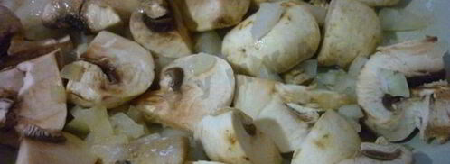 тефтели с тыквенным пюре под грибным соусом. Шаг 4