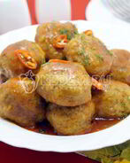 Тефтели с тыквой