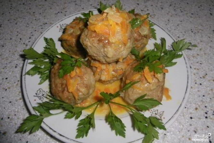 Рецепт тефтели со сметаной