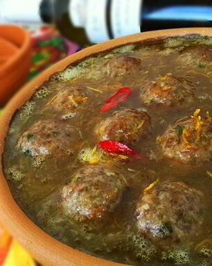 Тефтели в апельсиновом соусе