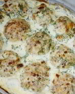 Тефтели в духовке со сметаной