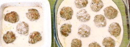 тефтели в духовке в сметанном соусе. Шаг 10