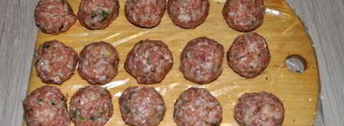 тефтели, запеченные в рукаве. Шаг 2