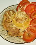 Тефтельки в томатно-сливочном соусе