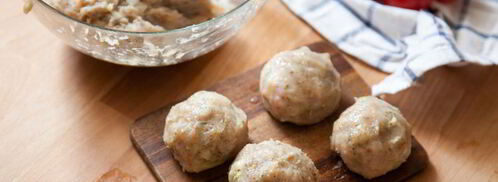 запеченные куриные тефтели с травами. Шаг 6