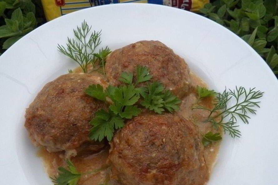 Рецепт запеченные рисово-рыбные тефтели