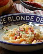 Тыквенные ньокки с соусом Альфредо