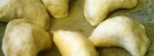 дрожжевые вареники на пару. Шаг 5