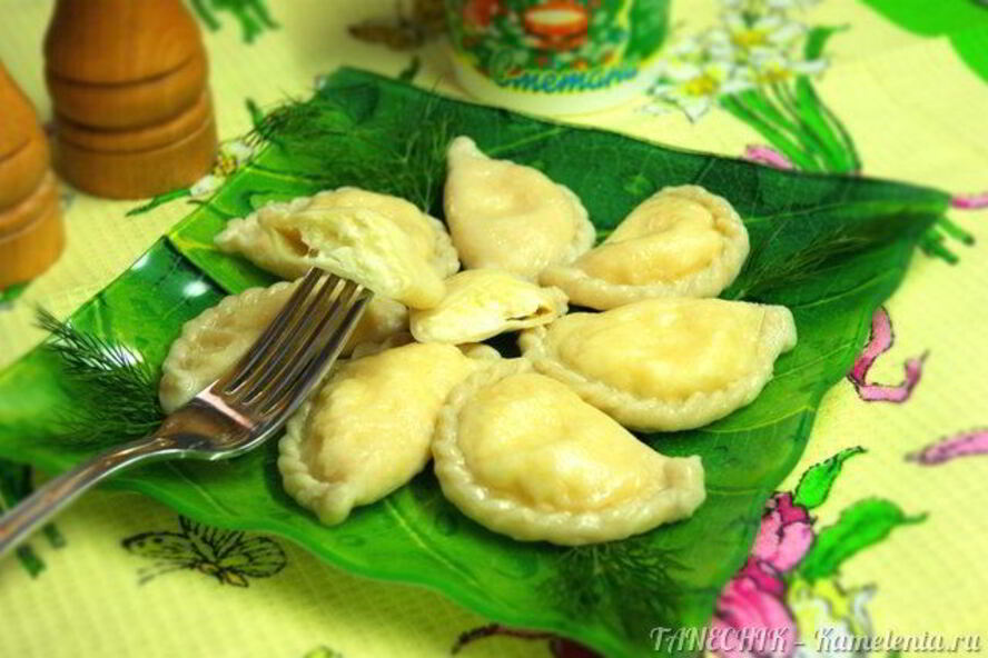 Рецепт квари — вареники с сулугуни