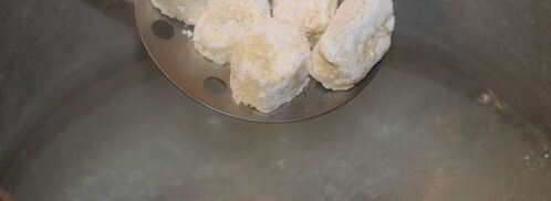 ленивые вареники на овсяной муке. Шаг 5