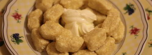 ленивые вареники на овсяной муке. Шаг 6