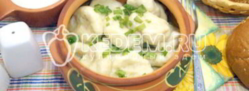 ленивые вареники с картошкой. Шаг 7