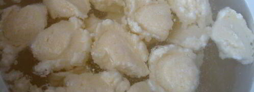 ленивые вареники с манкой. Шаг 6