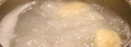 ленивые вареники с вишней. Шаг 9