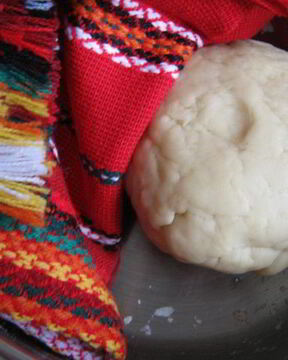 Тесто для вареников с творогом