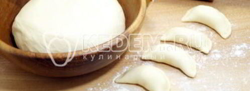 тесто для вареников. Шаг 9