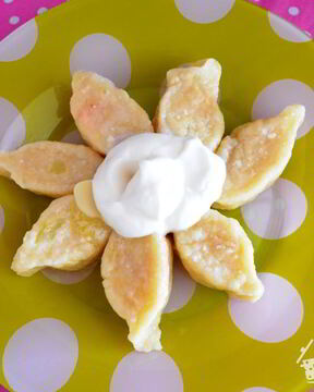 Вареники ленивые с картошкой и творогом