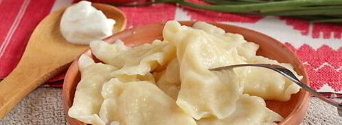 вареники на кислом молоке с картошкой и луком. Шаг 10