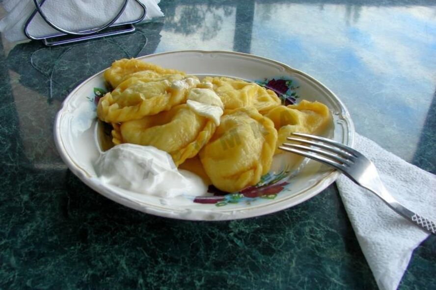 Рецепт вареники на пару на кефире