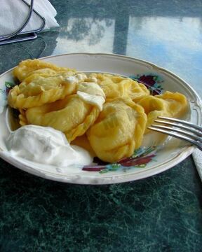 Вареники на пару на кефире